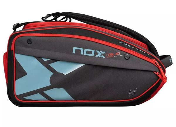 NOX Paletero ML10 Competition XL Compact Black Red Padel Racket Bag WS