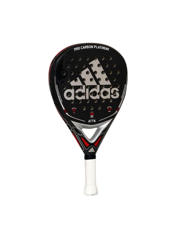 Adidas Pro Carbon Attack Platinum Padel racket WN