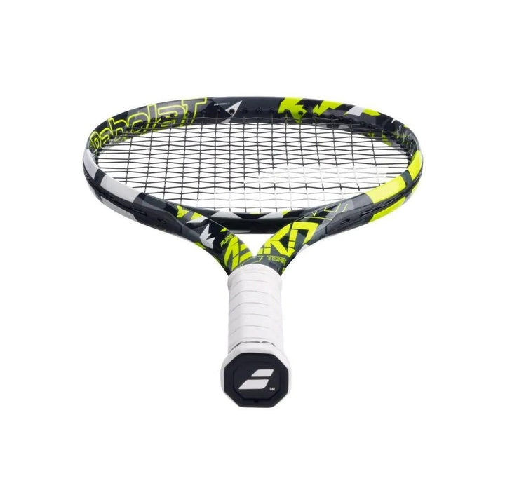 Babolat Pure Aero Alacraz Lite OR Team White Yellow 285gm GRAPHITE Strung No Cover Tennis Racket