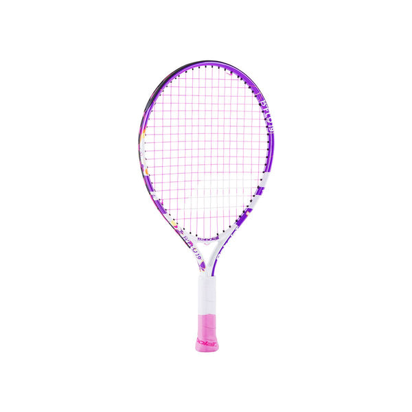 Babolat B-FLY 19 White Purple Tennis Racket 2023