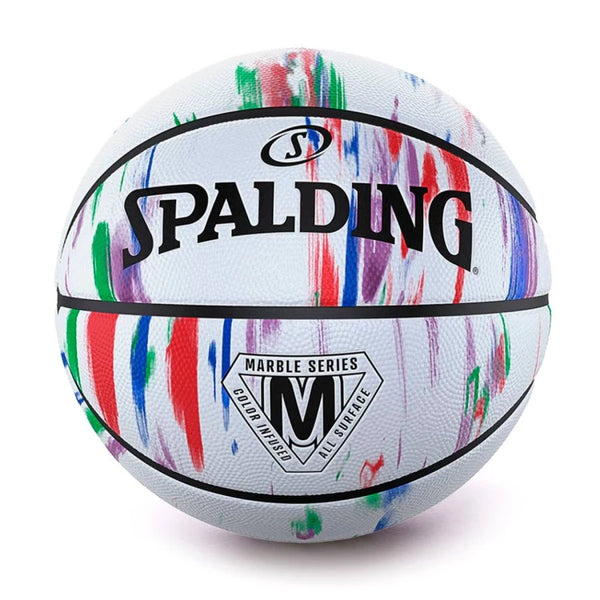 Spalding Marble Series Size 7 Outdoor Rubber Basketball Ball MR