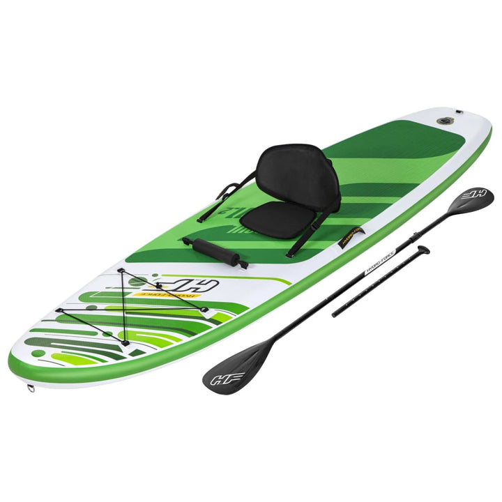 Bestway Hydro-Force Freesoul Tech Stand Up Paddleboard Water Kayak Convertible Set WS