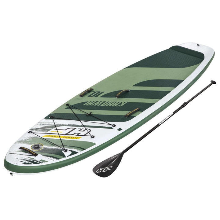 Bestway Hydro-Force Kahawai Inflatable Stand Up Paddleboard Water Kayak Set WS