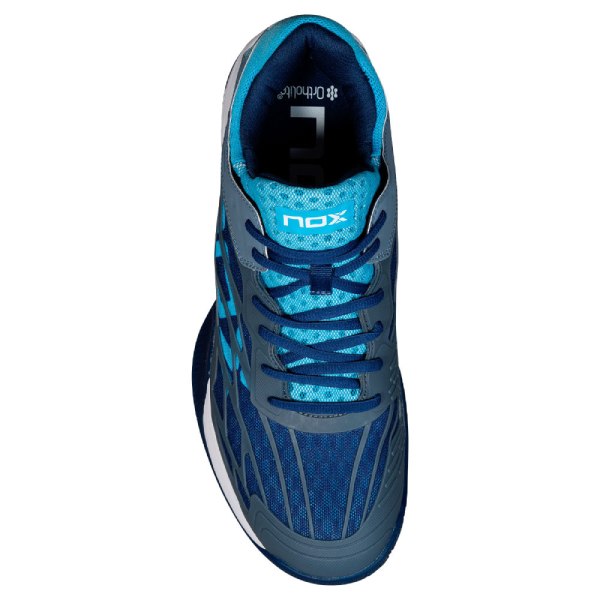 Nox AT10 Lux Blue Grey Padel Shoes WS