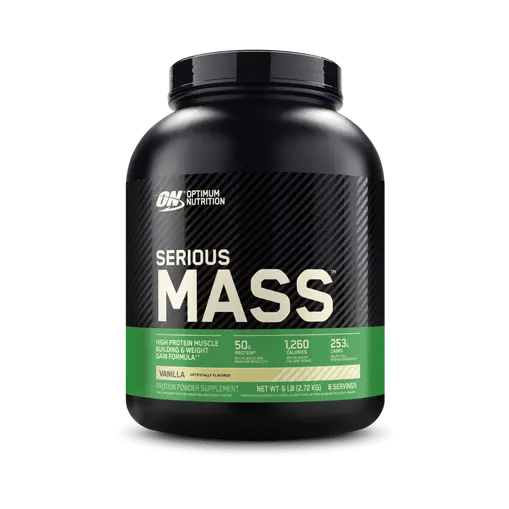 Optimum Nutrition Serious Mass 5.5kg Powder 16 Servings WS