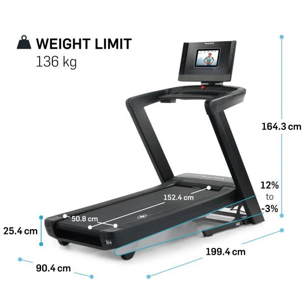 Entercise Gym Nordictrack Commercial 1250 Treadmill WS