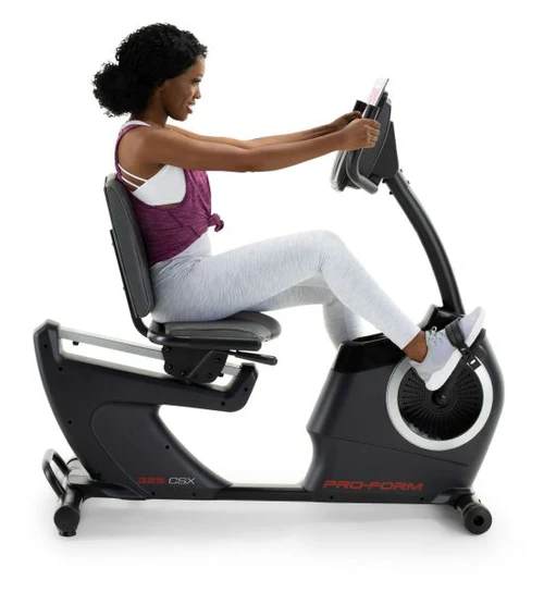 Entercise Gym Proform CSX 325 Recumbent Bike WS