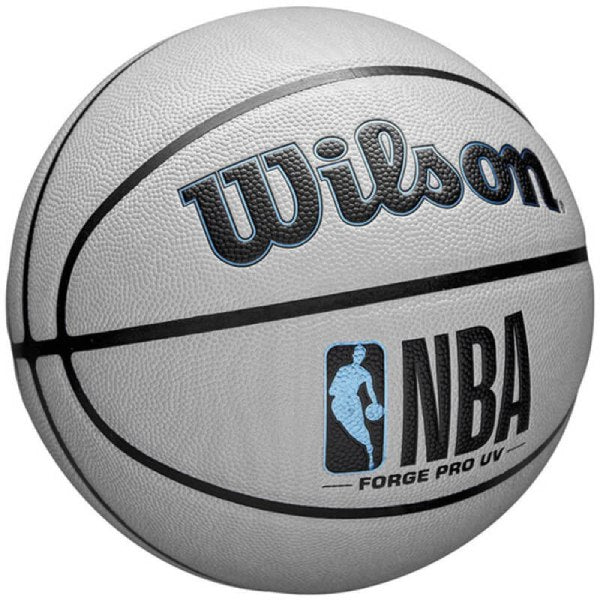 Wilson NBA Forge Pro UV Grey Size 7 Basketball WS