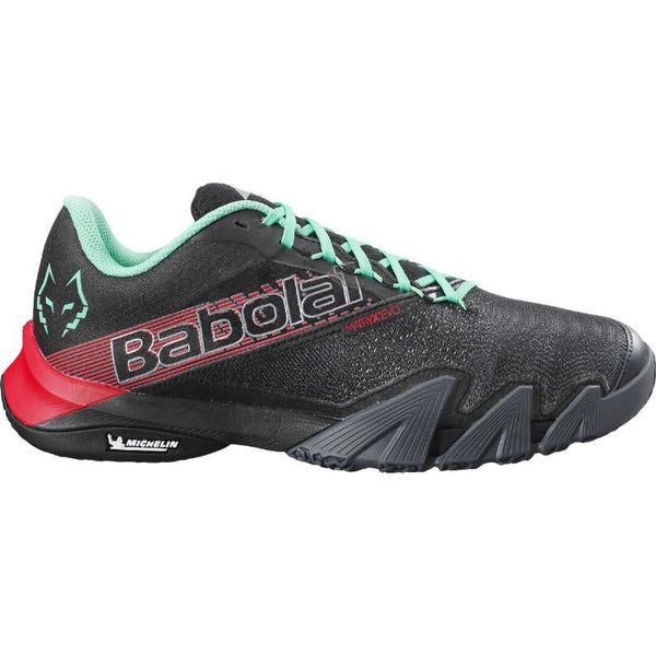 Pre-Order Babolat Juan Lebron WOLF Jet Premura 2 Black Red Padel Shoes