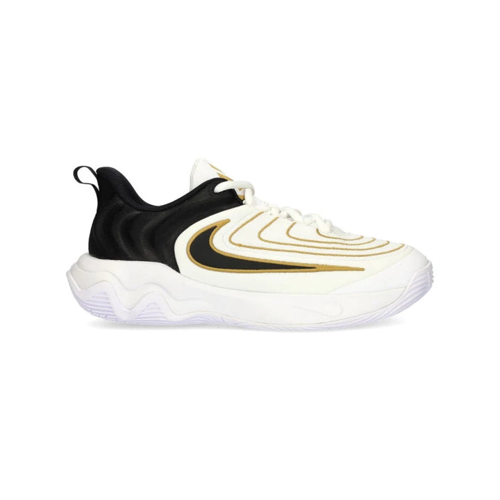 Nike Giannis Immortality 4 Women & Kids Black White Metallic Gold Basketball & Lifestyle Sports Shoes MR