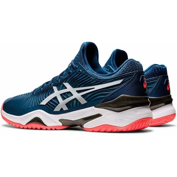 Asics Court FF 2 Novak 2022 Blue Orange Padel Shoes