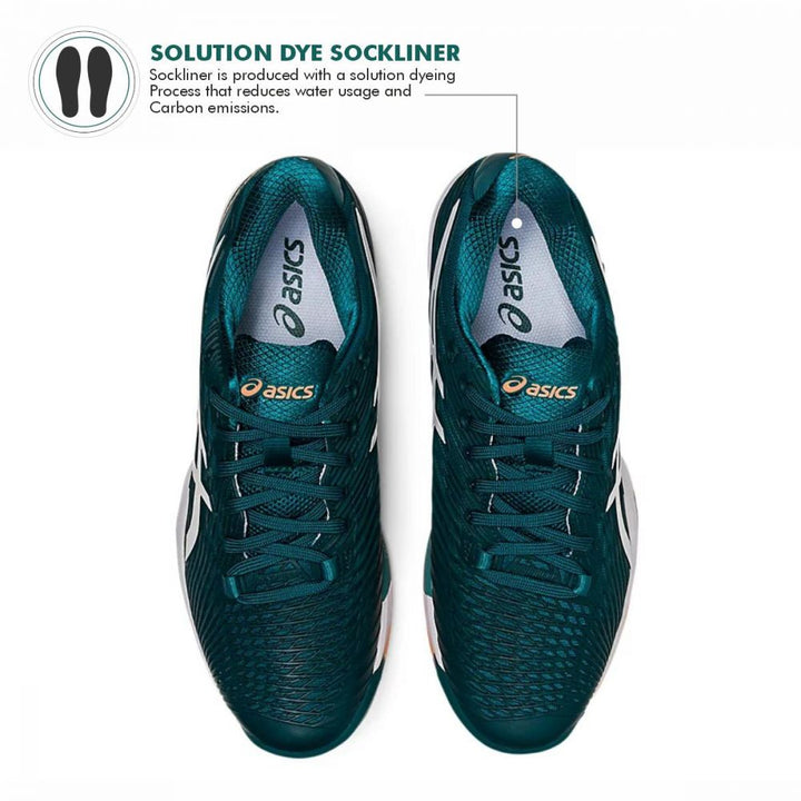 Asics Solution Speed FF 2 2022 Teal White Padel Shoes