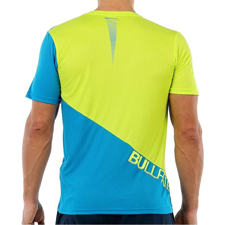 Bullpadel Chamois Atomic Blue Lime Padel Tshirt