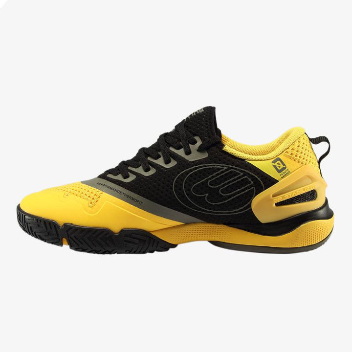 Bullpadel Paquito Navarro Hack Hybrid Fly Yellow Black Padel Shoes