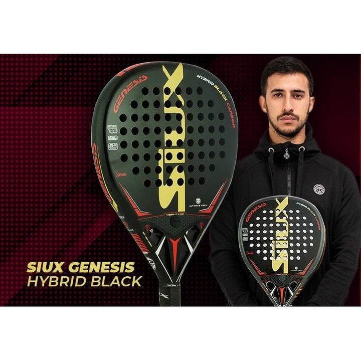 Siux Genesis Hybrid Black Edition Padel Racket WS