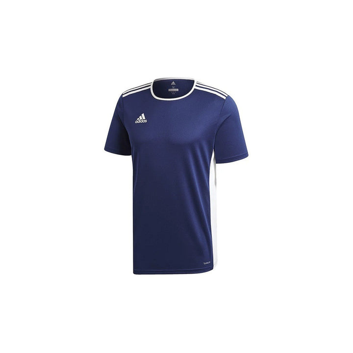 adidas Striped Dark Blue Workout Tshirt