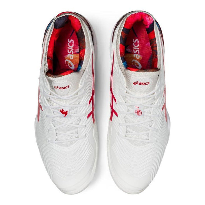 Asics Court FF Novak Red White Padel Shoes