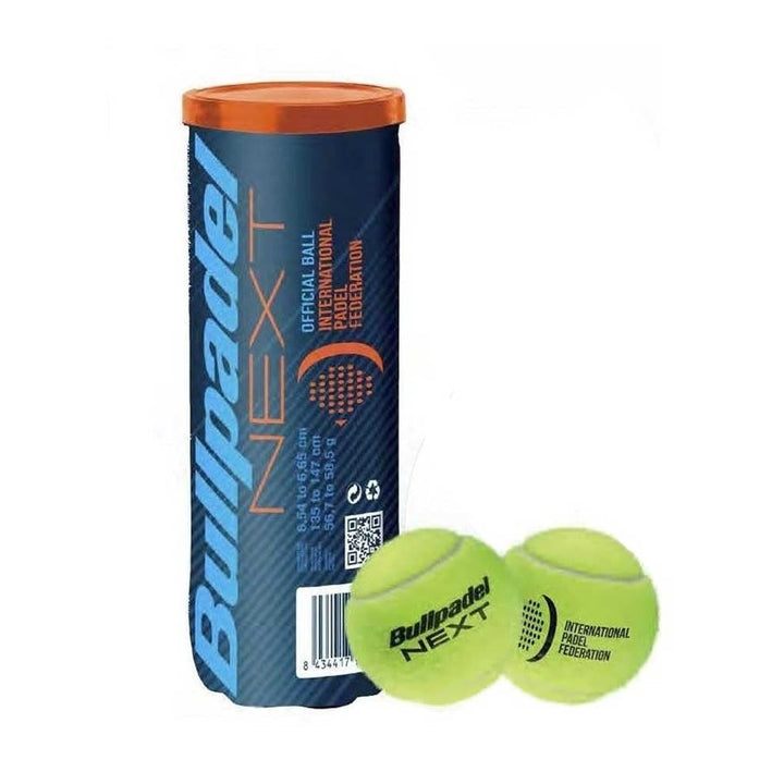 Bullpadel FIP "NEXT" 2022 Padel balls bottle WPG