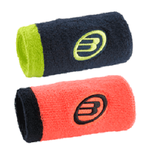 Bullpadel Orange Black Yellow wristbands 2 pieces