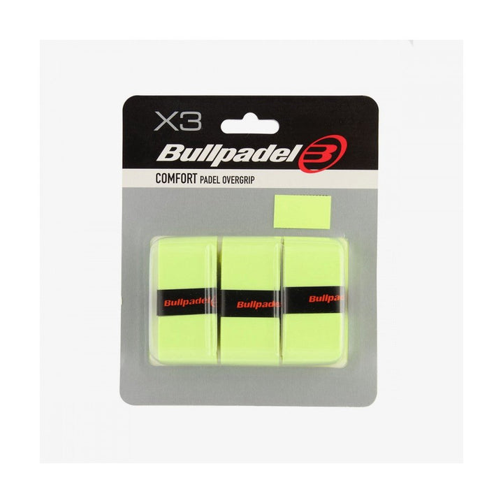 Bullpadel Yellow Overgrips For Padel Rackets LV